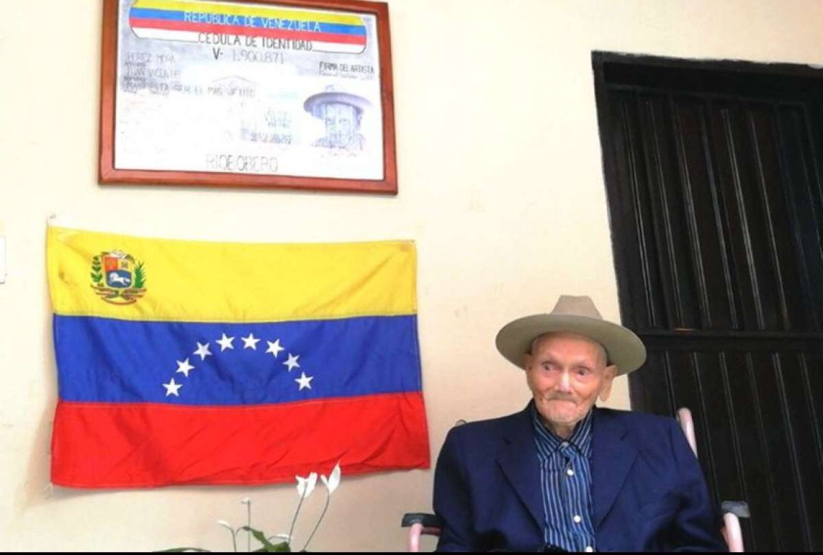 Juan Vicente Pérez Mora es el hombre más longevo del mundo y está por cumplir 113 años