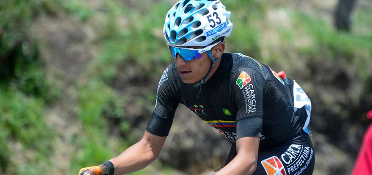El ciclista nacional Joel Fuertes particip&oacute; en la Vuelta Cicl&iacute;stica al Ecuador 2018 con el equipo de la Prefectura de El Carchi. Ahora estar&aacute; en Europa.