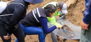 La b&uacute;squeda de restos contin&uacute;a en el sector de Bellavista.