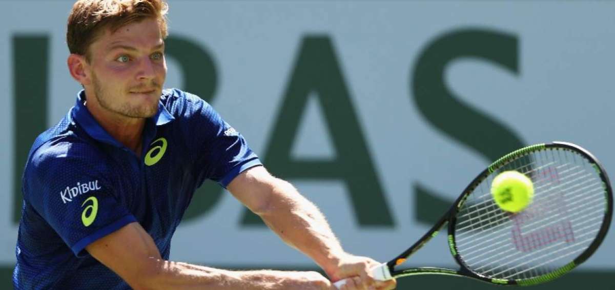 Goffin hizo uso de un buen servicio para doblegar a su oponente, ganador del Abierto de Australia 2014 y Roland Garros en 2015.