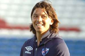 Marcelo Gallardo comenz&oacute; su carrera como t&eacute;cnico en el Nacional de Uruguay. Foto: Archivo