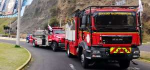 Bomberos de Quito atendieron 300 emergencias durante las protestas