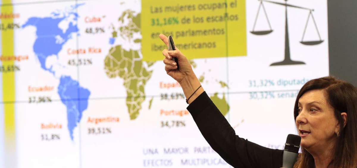 La directora regional para ONU Mujeres, Luiza Carvalho, dijo que las instituciones tienen gran responsabilidad en el liderazgo de la mujer.