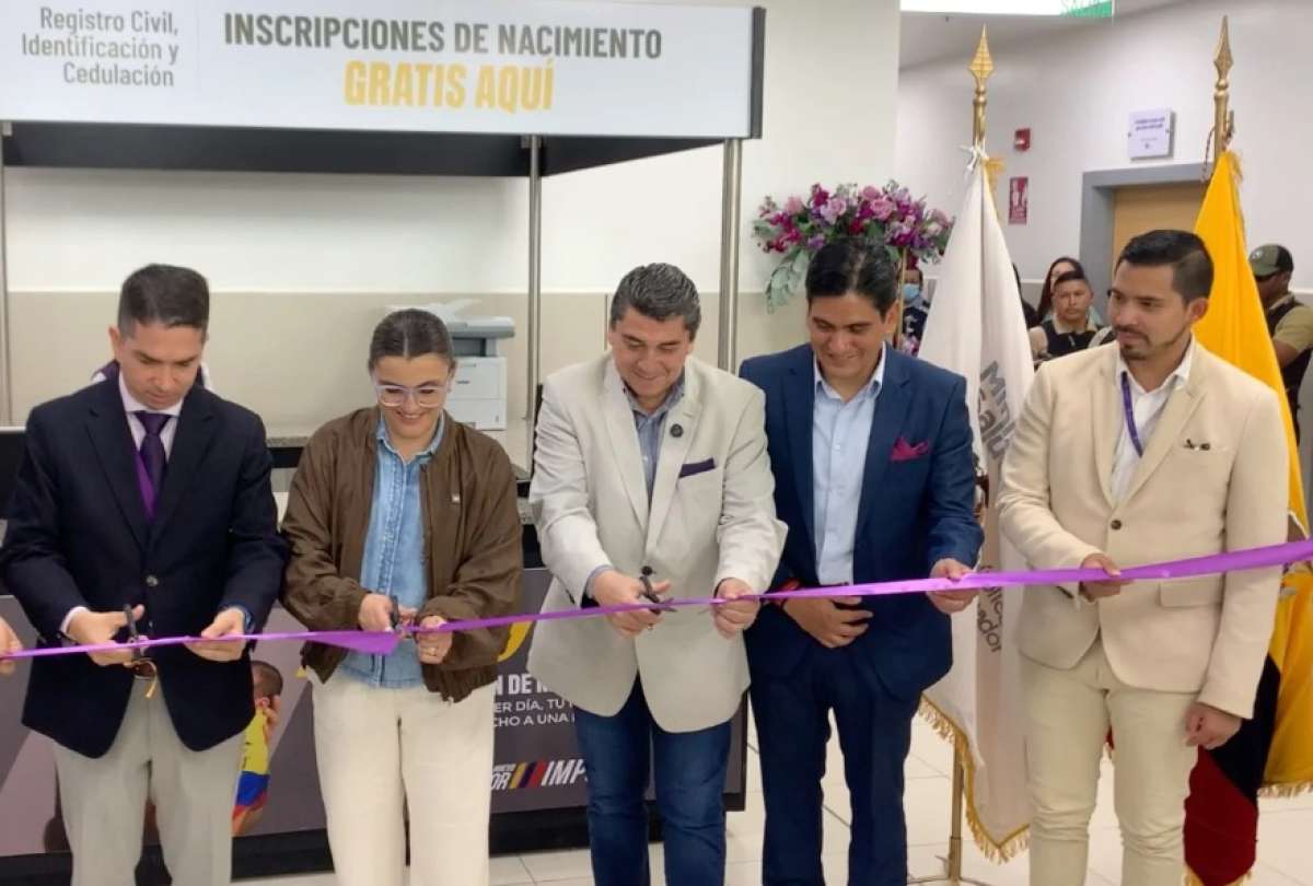 Nueva agencia del Registro Civil en Dur&aacute;n promete registro inmediato y gratuito de nacimientos