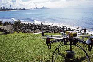Un grupo de australianos lanz&oacute; el I-Drone que desarrolla un proyecto de cine en Melbourne. Foto: TOMADO DE http://hobby.i-drone.com.au