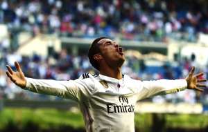 Cristiano Ronaldo firm&oacute; una actuaci&oacute;n sobresaliente y anot&oacute; 5 de los 9 goles del Real Madrid. Foto: Agencia AFP