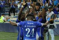 Emelec derrotó a Danubio en el Capwell