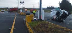 Mujer polic&iacute;a falleci&oacute; en choque frente a c&aacute;rcel de Cotopaxi