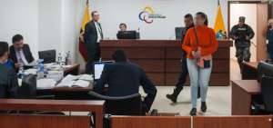 La audiencia se desarroll&oacute; en el Complejo Judicial, al norte de Quito.