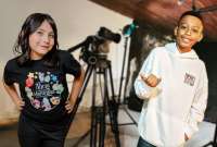 Romina Calvopiña y Joaquín Adrián Minda Benítez comenzaron su camino artístico desde muy pequeños, demostrando que el talento no tiene edad. Cada uno en su estilo y momento, ambos representan la nueva generación de artistas nacionales que sueñan en grande.
