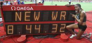 La keniana Chepkoech bate el r&eacute;cord del mundo de 3.000 m obst&aacute;culos