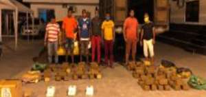 Siete narcotraficante fueron atrapados en Manab&iacute;
