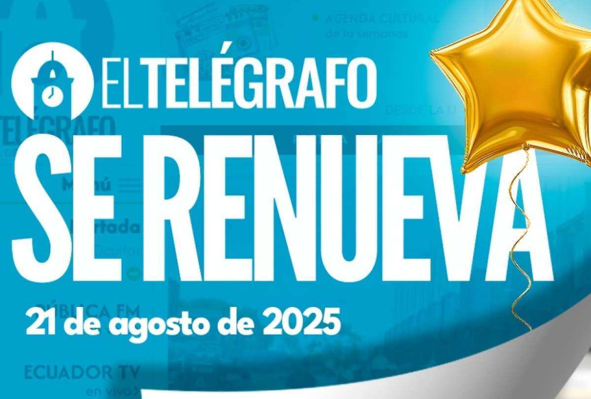 El Telegrafo contará a partir de este 21 de agosto de 2025 con una imagen fresca y renovada en su portal digital. 