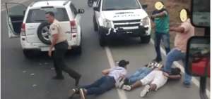 Tras el operativo policial hubo siete detenidos.