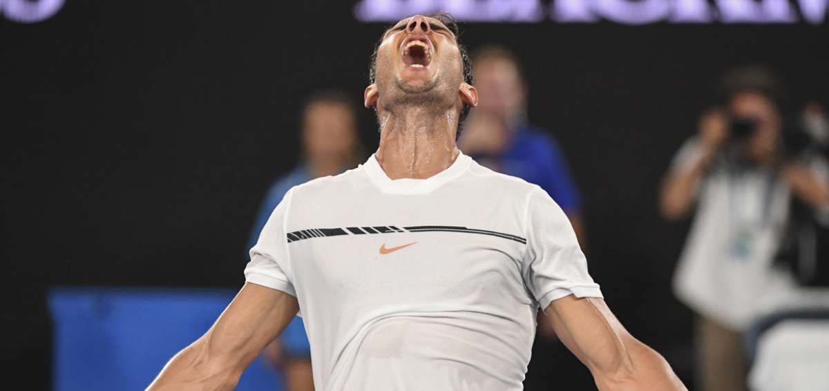 Nadal pasa a cuartos de final en Australia tras vencer a Monfils