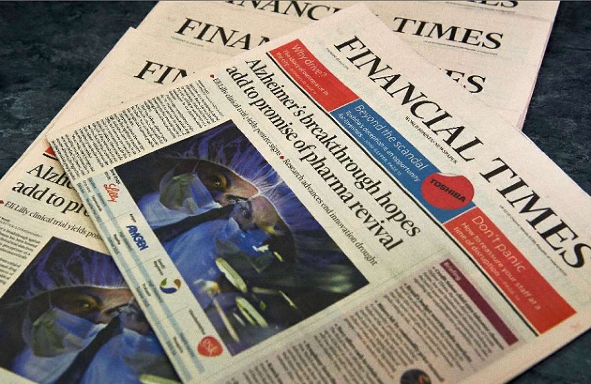 Grupo japon&eacute;s adquiere el Financial Times por $1.300 millones 