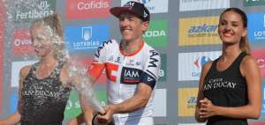 Mathias Frank gan&oacute; la 17&ordf; etapa de la Vuelta a Espa&ntilde;a y Quintana sigue l&iacute;der