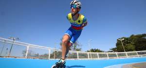 El azuayo David Sarmiento fue campe&oacute;n juvenil en los 10.000 metros del Campeonato Mundial de Patinaje de velocidad, en Heerde (Holanda).