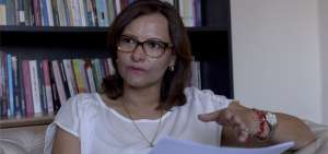 Elizabeth Cabezas, presidenta de la Asamblea Nacional.