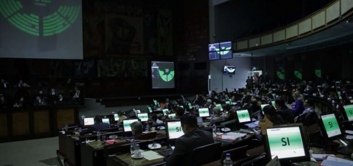 La resoluci&oacute;n fue aprobada con 131 votos.