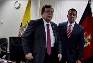 Carlos Ram&iacute;rez, presidente de la CNJ, precis&oacute; que  las resoluciones de la entidad son en el plano jurisdiccional y no pol&iacute;tico. FOTO: Miguel Jim&eacute;nez/EL TEL&Eacute;GRAFO