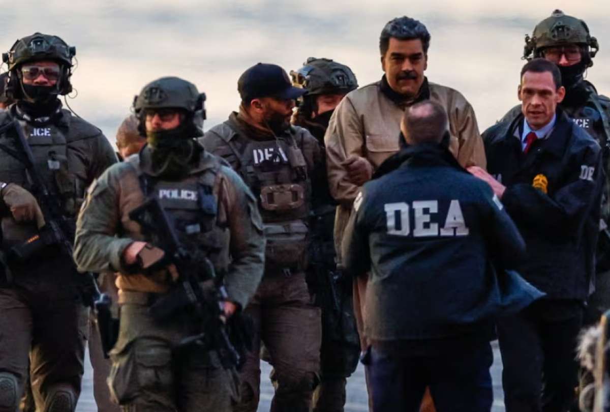 Fuertemente resguardado, el expresidente de Venezuela est&aacute; en Manhattan.