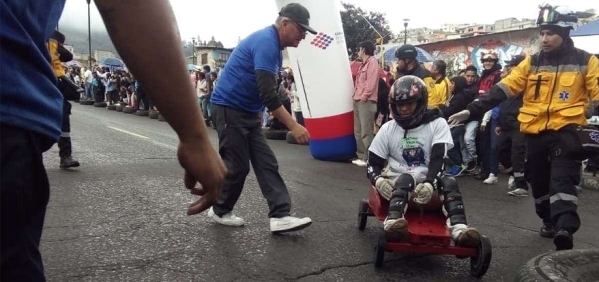 En esta edici&oacute;n, los organizadores tomaron todas las precauciones de seguridad debidas, entre ellas carros del mismo tipo y protecci&oacute;n corporal.