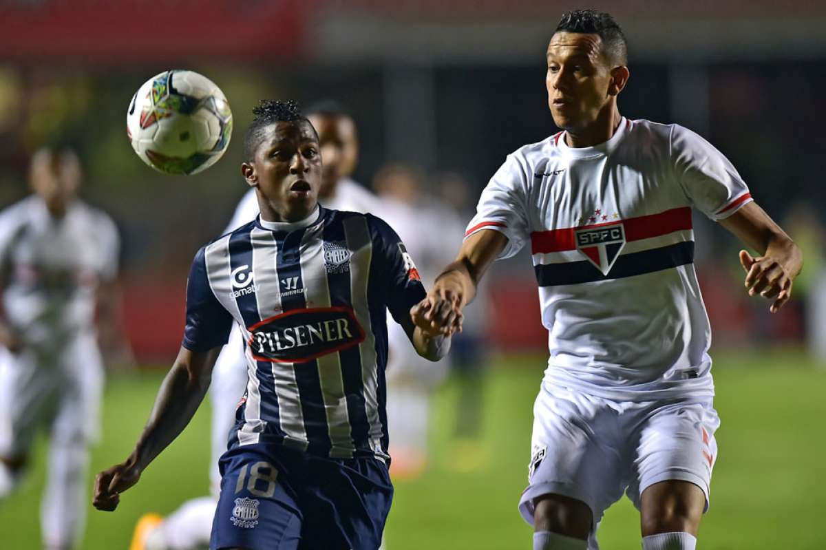 Miller Bola&ntilde;os es uno de los referentes del equipo guayaquile&ntilde;o.