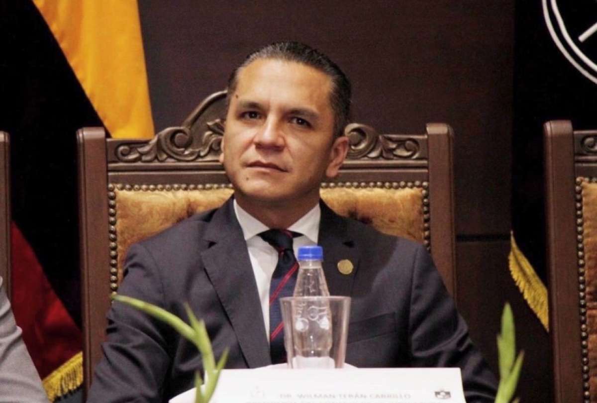 El presidente de la Judicatura Wilman Terán se pronunció sobre el caso del juez Walter Macías.