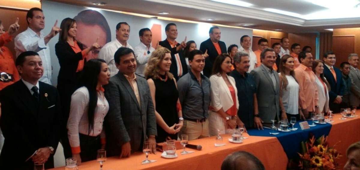 Centro Democr&aacute;tico brind&oacute; una rueda de prensa en un hotel c&eacute;ntrico de Guayaquil.