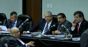 Luis Chiriboga y su directorio enviaron -el viernes pasado- un documento a la Conmebol contestando la denuncia. Foto: Tomado de Andes