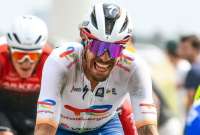 Daniel Oss sufrió un accidente que lo dejó fuera del Tour de Francia