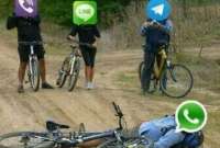 WhatsApp presentó fallas en el envío de mensajes este jueves. 