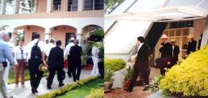 Una delegaci&oacute;n del Vaticano visit&oacute; el Santuario. Fotos: Twitter de la Gobernaci&oacute;n del Guayas 