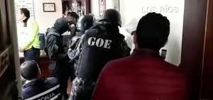 Imagen de uno de los operativos ejecutados simult&aacute;neamente en 14 provincias ecuatorianas.