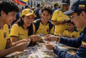 La fiebre por el &aacute;lbum mundialista ya se siente en Ecuador.
