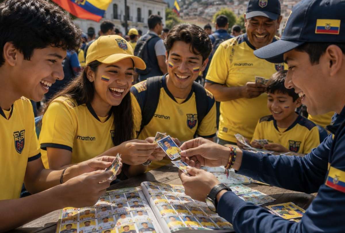 La fiebre por el &aacute;lbum mundialista ya se siente en Ecuador.