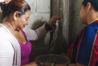 35.000 personas se beneficiarán de un sistema de agua potable en las cooperativas Sergio Toral 2, Monte Lindo y Esfuerzo Propio. 