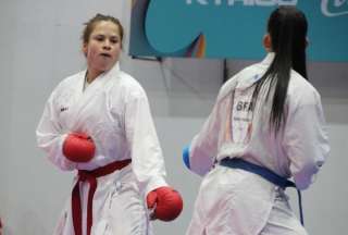 Valeria Echever ganó oro en karate