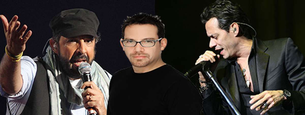Juan Fernando Velasco cantar&aacute; junto a Marc Anthony y Juan Luis Guerra