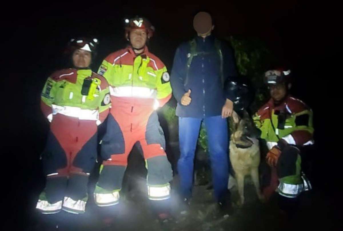 Joven que se perdió haciendo motocross en el cerro Casitagua fue localizado sano y salvo