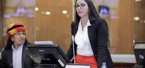 Los asamble&iacute;stas Lira Villalba y Carlos Viteri, presentaron el proyecto en contra de la discriminaci&oacute;n.