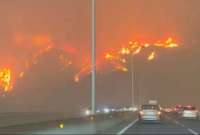 Chile vive uno de los peores incendios forestales de su historia