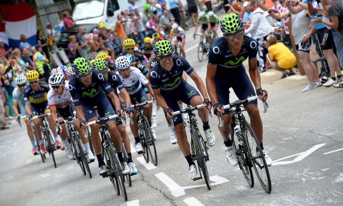 El Team Movistar, junto a Nairo Quintana, es uno de los llamados a ser protagonista de la vuelta. Foto: Internet