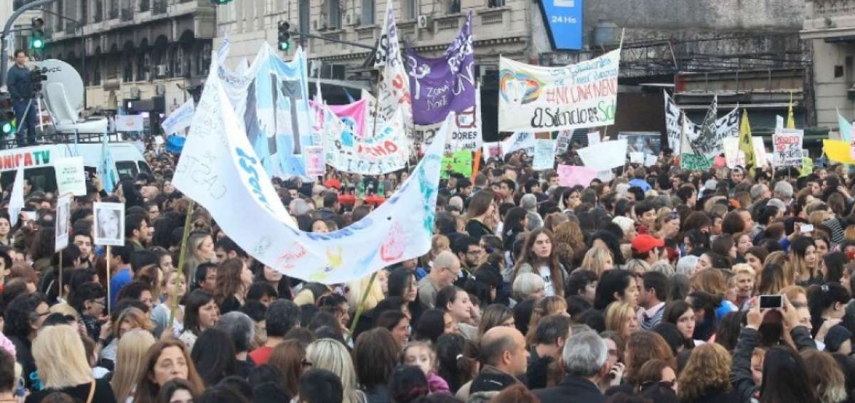 "&iexcl;Ni una menos!" Rio de Janeiro se suma a las protestas contra el feminicidio