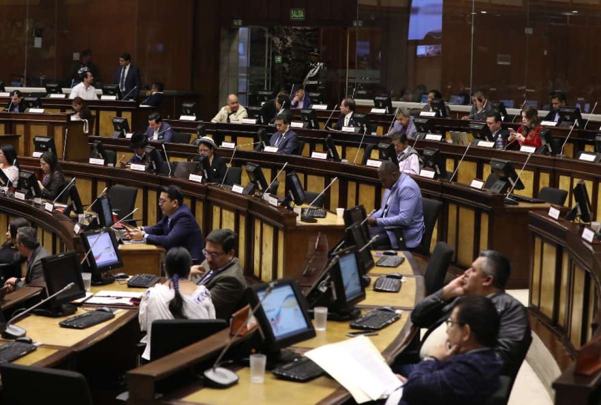La Asamblea tendrá que tratar el proyecto económico.urgente enviado por el presidente Daniel Noboa.