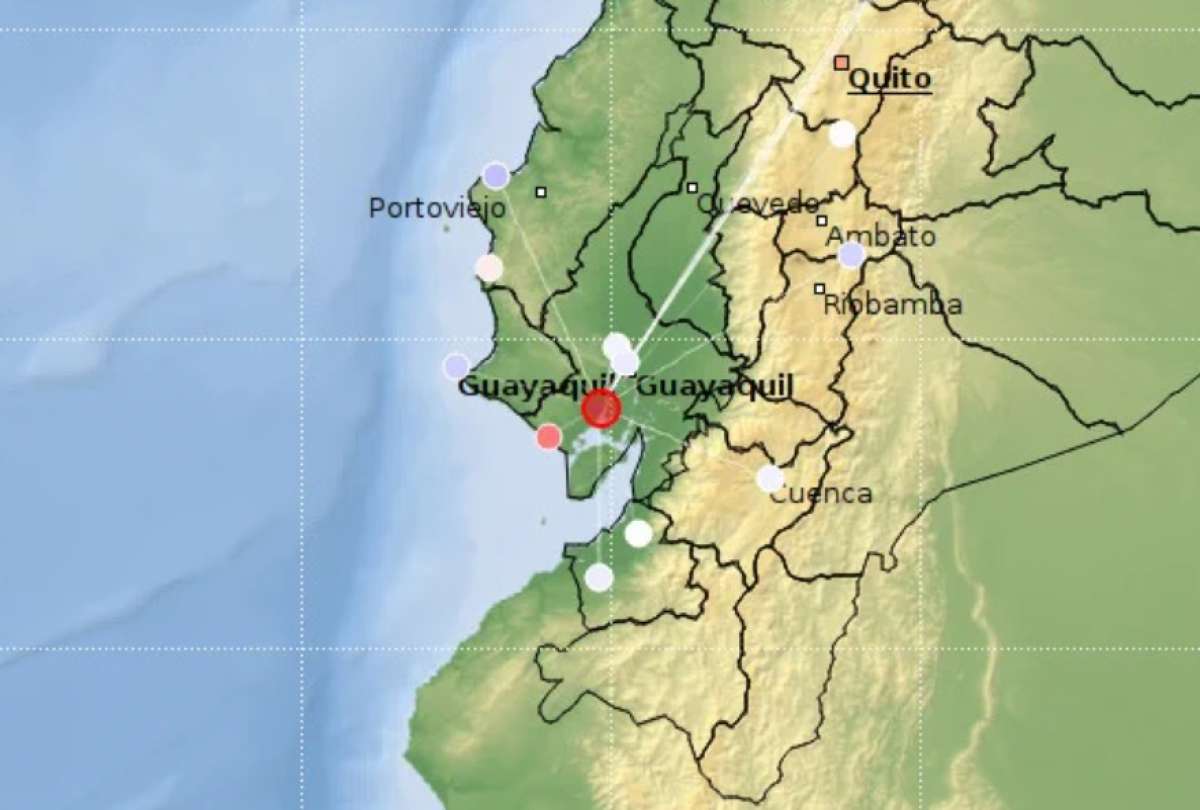 La zona del temblor fue definida