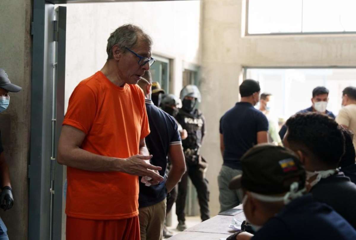 Jorge Glas fue trasladado a la cárcel del Encuentro, en Santa Elena.