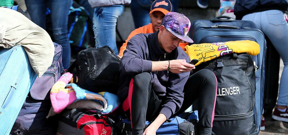 M&aacute;s de 160 venezolanos regresan a casa en autobuses desde Ecuador