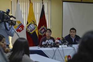 La ministra Carina Vance se&ntilde;al&oacute; que la persona con ckikungu&ntilde;a se encuentra estable. Foto: Miguel Jim&eacute;nez/ EL TEL&Eacute;GRAFO